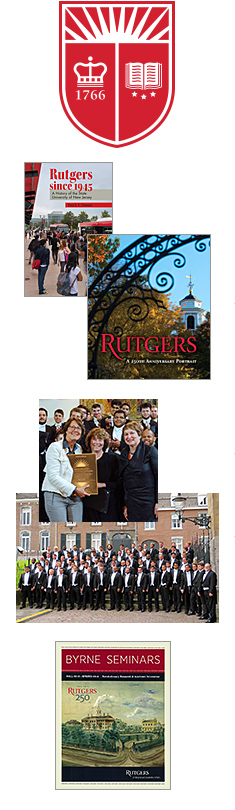 Rutgers shield and photos